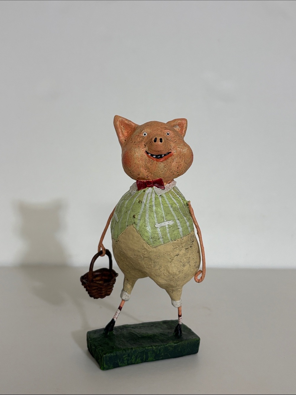 Lori Mitchell Little Pig Figure